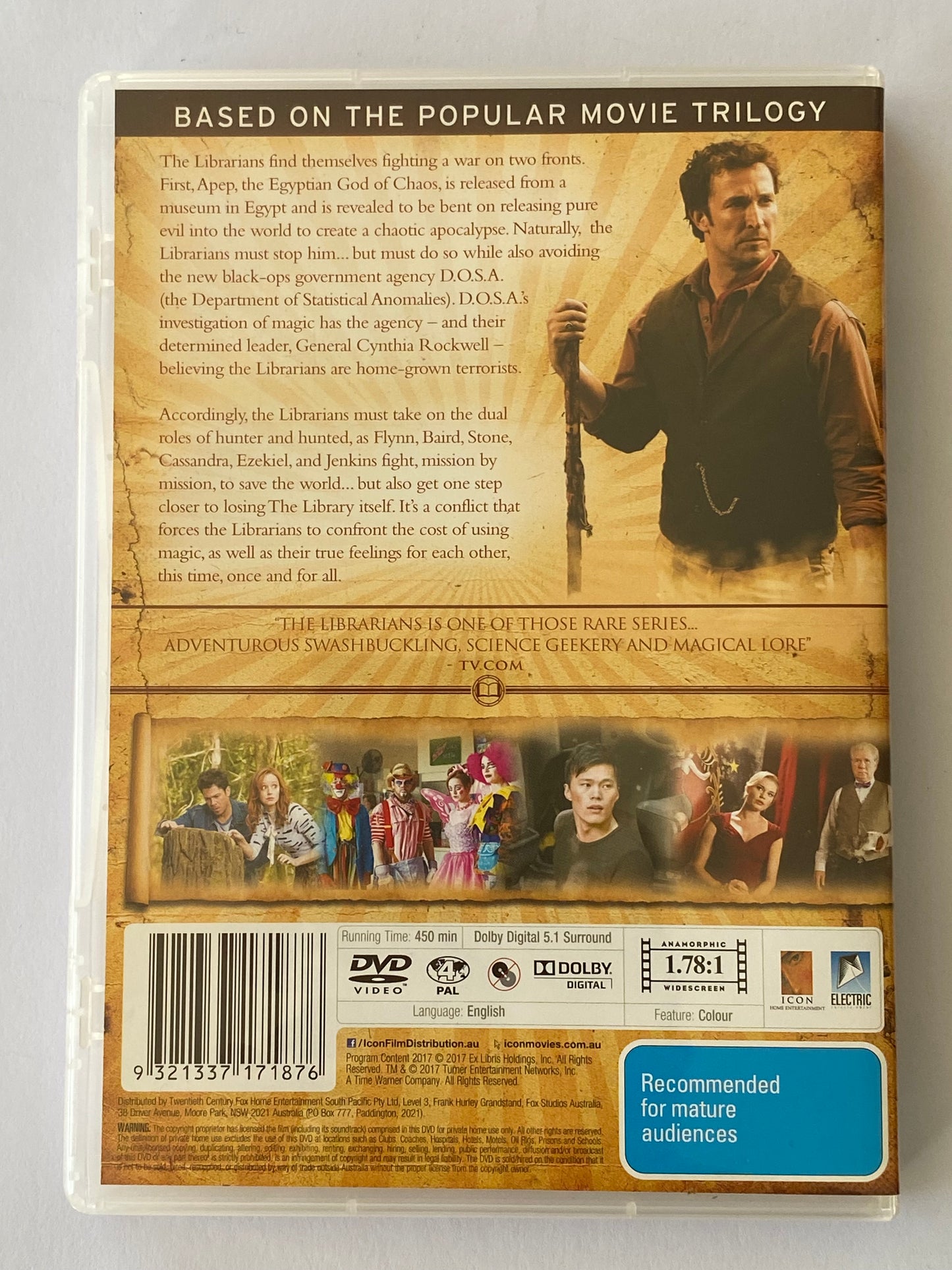 The Librarians Complete Season 1 & 3 DVD 2 Series Bundle Set PAL 4 VGC