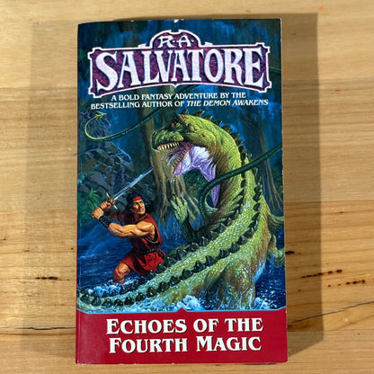 Echoes of The Fourth Magic R.A. Salvatore Fantasy Paperback 1998 GD