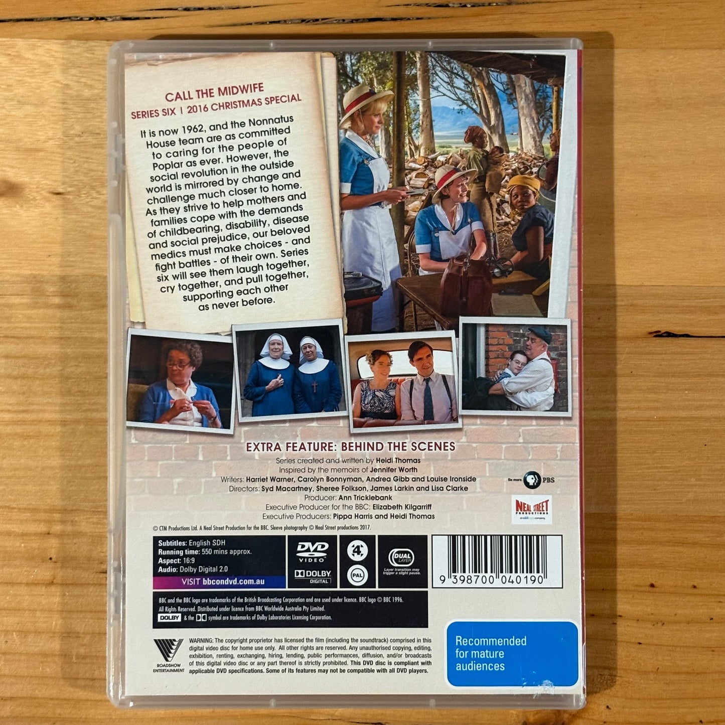 Call The Midwife Series 1-6 DVD BBC British Drama PAL 4 VGC Series 4 is new