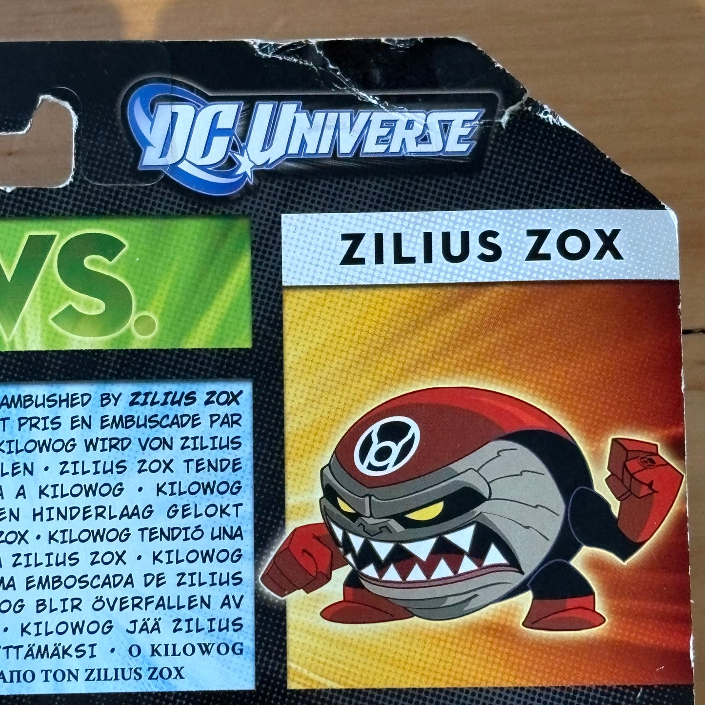 DC Universe Action League Kilowog vs Zilius Zox New Sealed