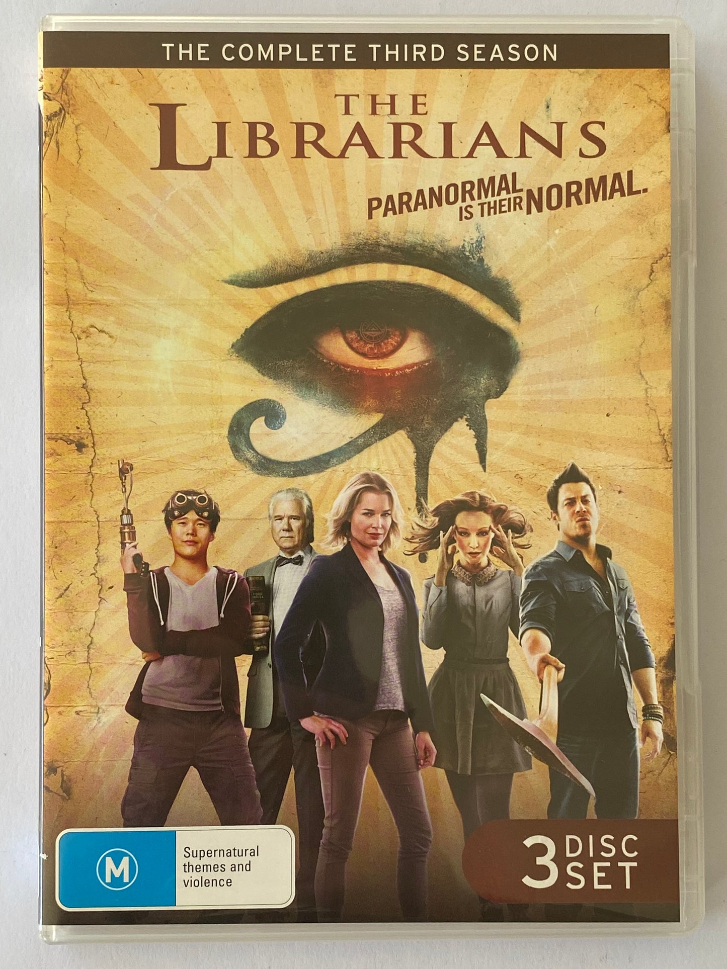 The Librarians Complete Season 1 & 3 DVD 2 Series Bundle Set PAL 4 VGC