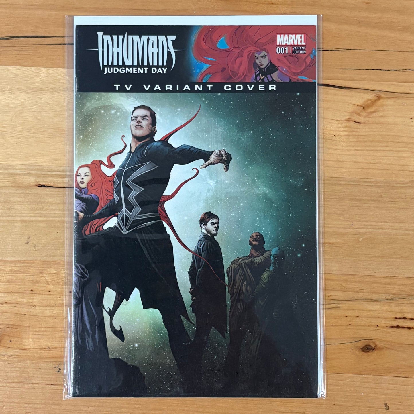 Inhumans: Judgment Day (2018) #1 Variant Jae Lee Wraparound TV Cover