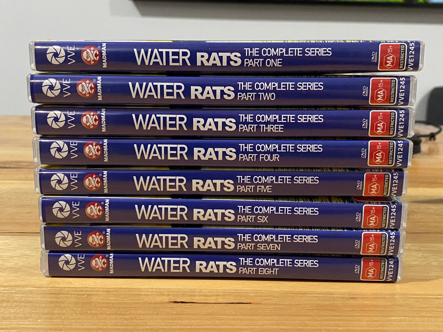 Water Rats Complete Series DVD Every Episode 45-Disc PAL 4 VGC