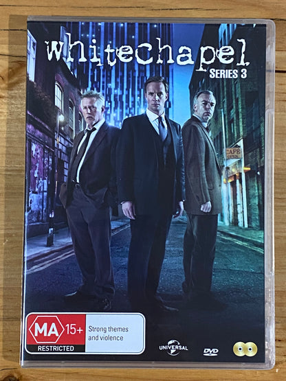 Whitechapel Series 1-4 Complete Set DVD British Crime Drama Set PAL 4 VGC