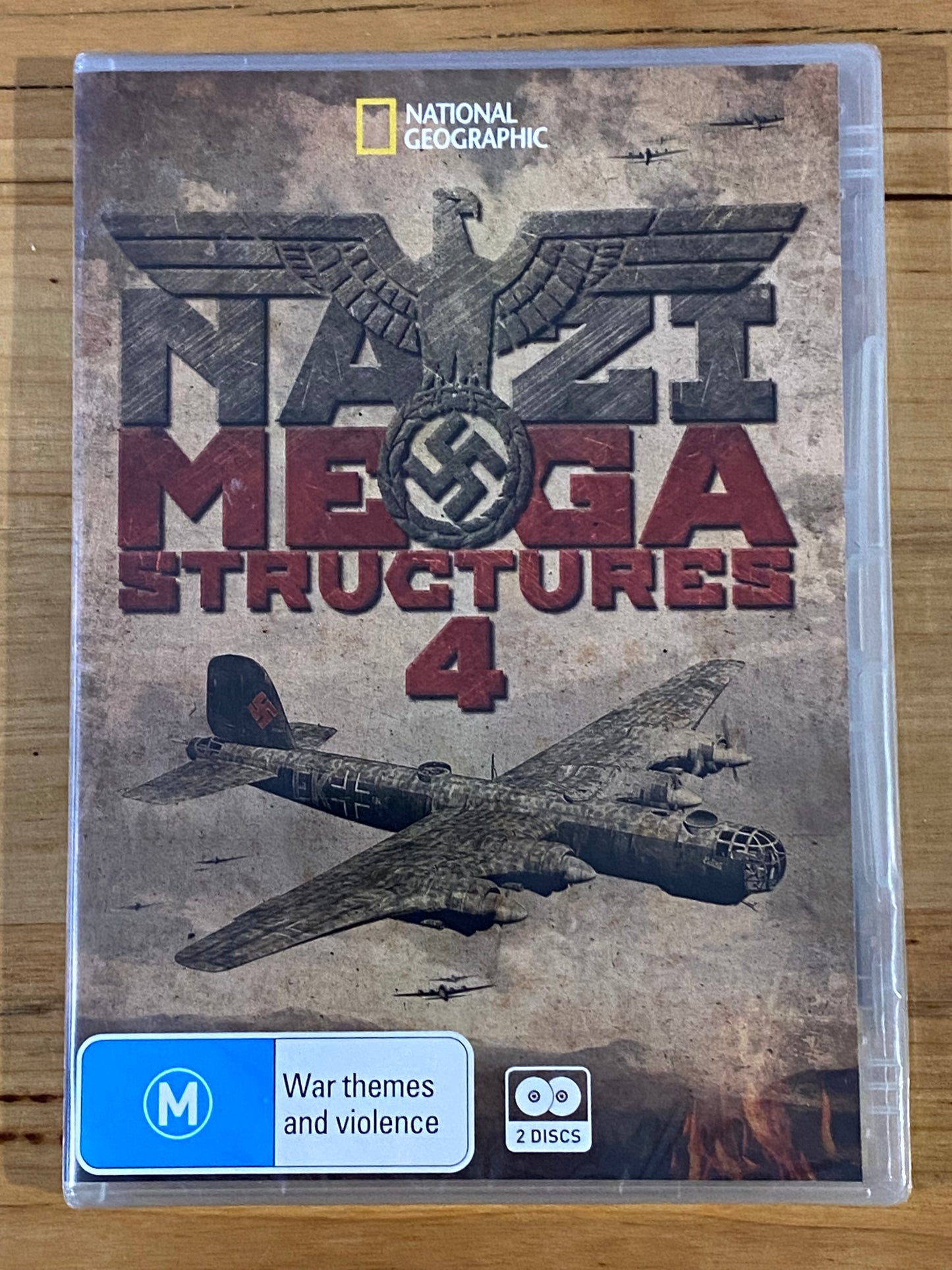 Nazi Megastructures 4 DVD National Geographic 2-Disc PAL 4 New Sealed