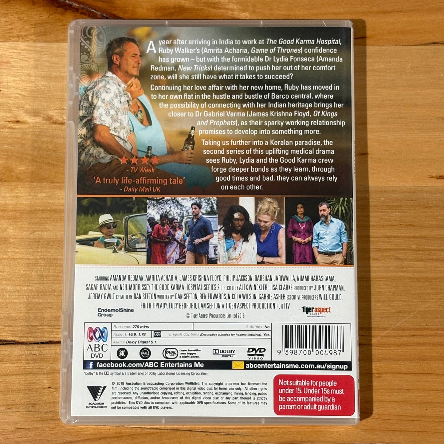 The Good Karma Hospital Series 1 & 2 DVD UK Drama PAL 4 Season 1 is Sealed