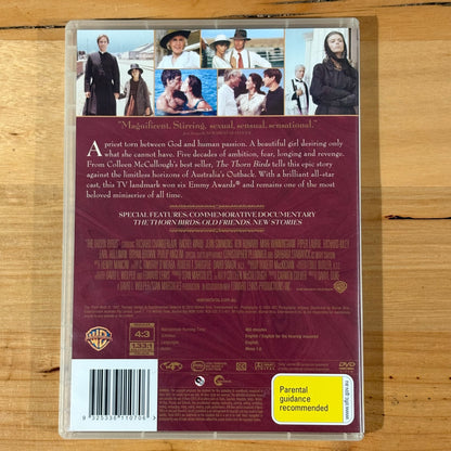 The Thorn Birds & The Missing Years DVD Richard Chamberlain PAL 4 VGC