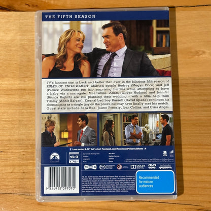 Rules Of Engagement Seasons 1-7 DVD Complete Set Comedy PAL 4 VGC