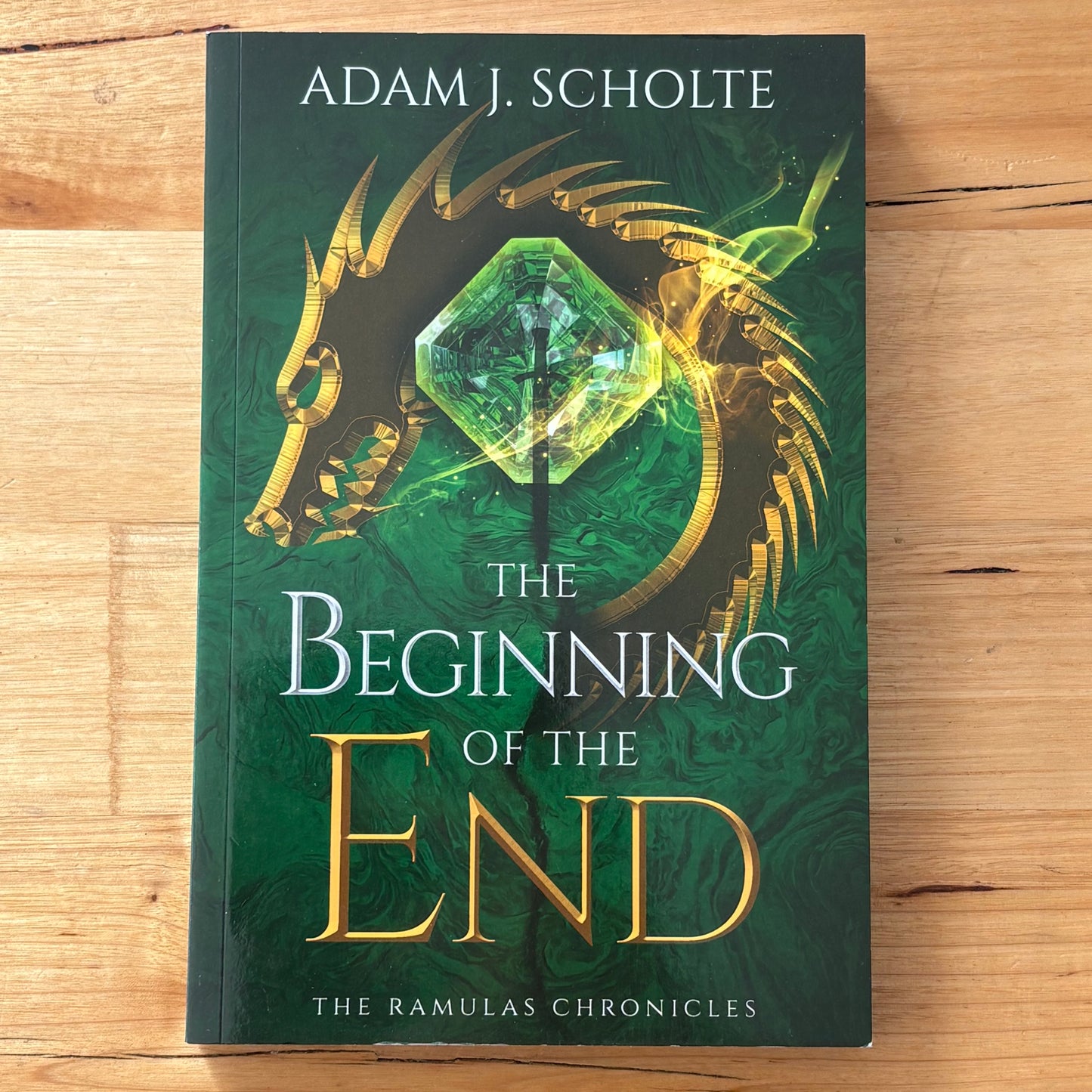 The Beginning Of The End Adam J. Scholte Fantasy Paperback 2022 GD
