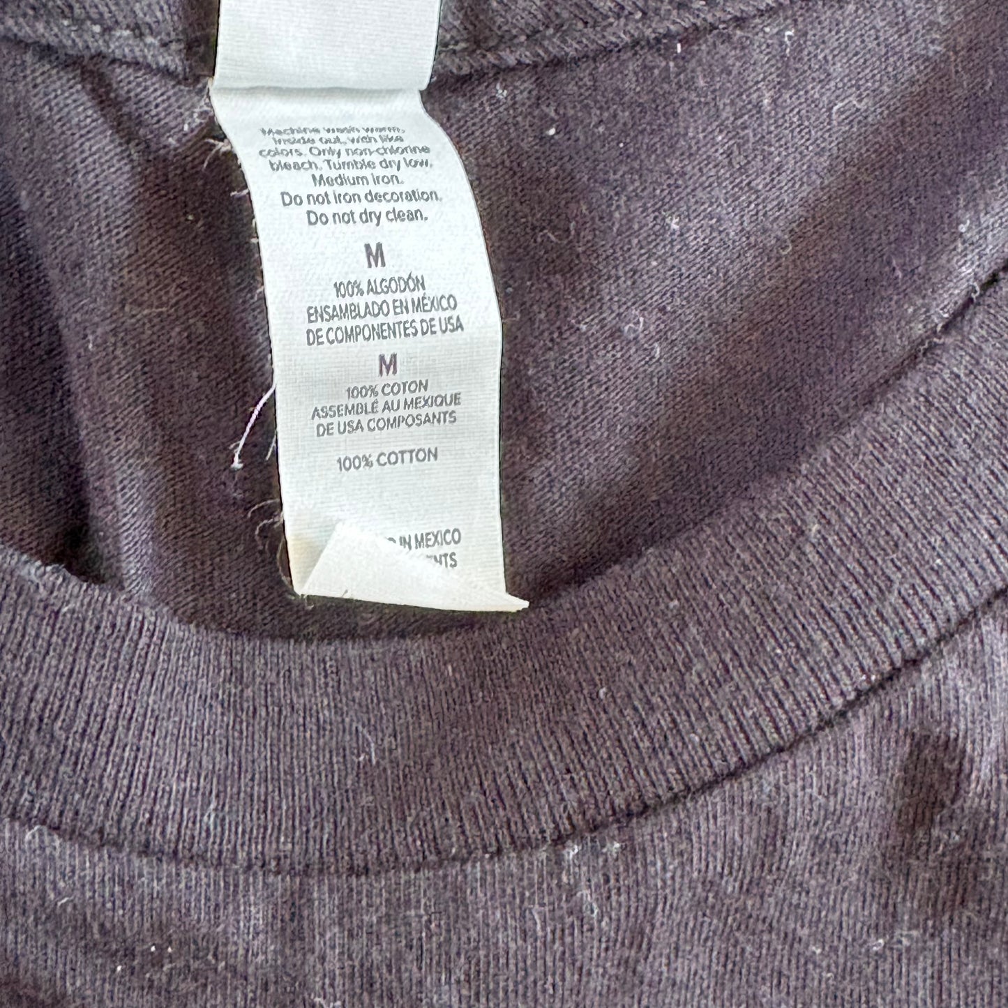 Luke Combs Beer Never Broke My Heart 2019 Tour T-Shirt Black Size M