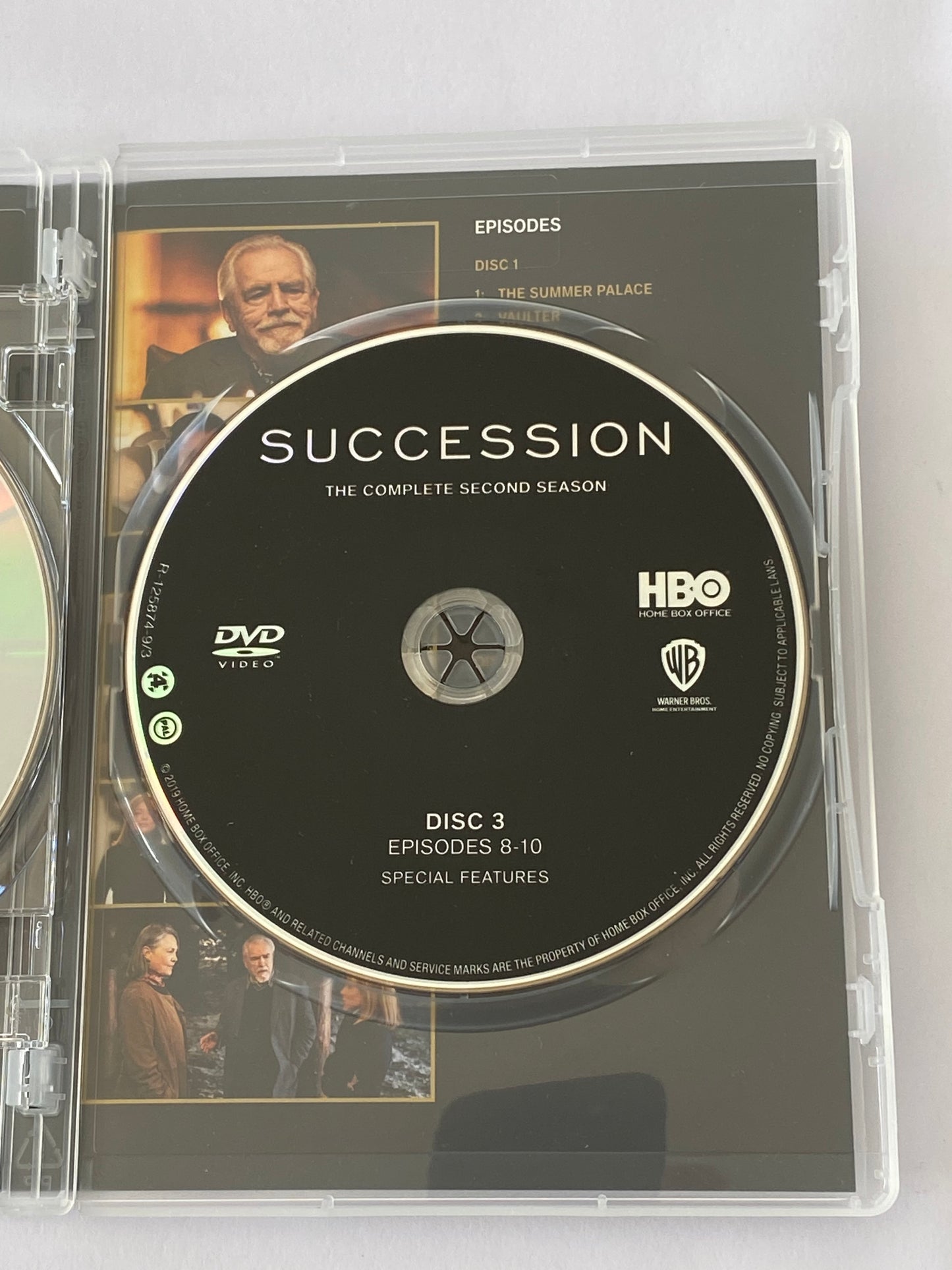 Succession Complete First & Second Seasons DVD 3-Disc Sets PAL 4 VGC