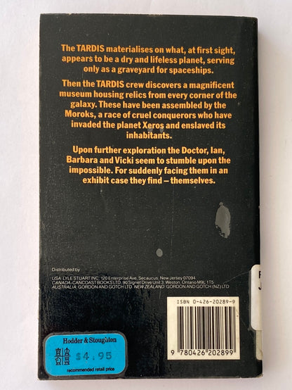 Doctor Who First Doctor 3 Paperbacks Target Books 1980s VGC