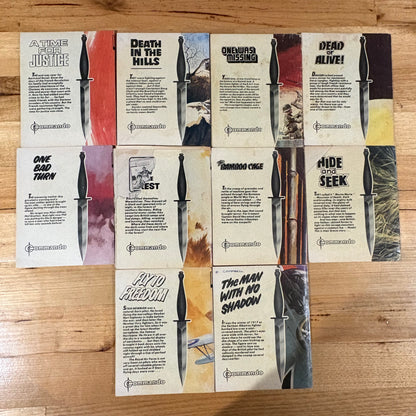 Commando War Comics x 10 Bundle All Published 1979-1980 DC Thomson GD