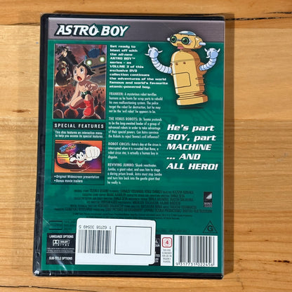 Astro Boy Volumes 1-6 DVD 2003 TV Series PAL 4 VGC - Vol 3 is Sealed