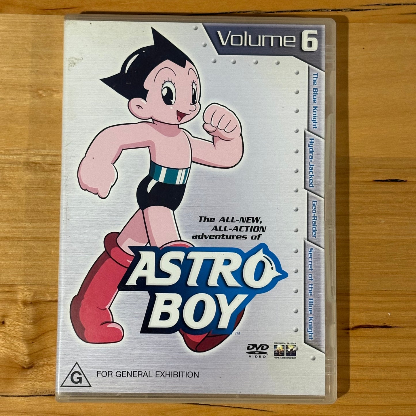 Astro Boy Volumes 1-6 DVD 2003 TV Series PAL 4 VGC - Vol 3 is Sealed