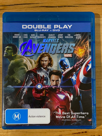 Marvel Universe Blu-ray 5 Movie Bundle Iron Man Thor Captain America VGC