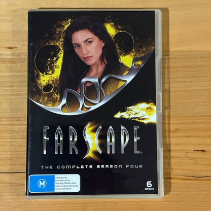 Farscape Complete Season 4 DVD Sci-Fi 6-Disc PAL 4 VGC