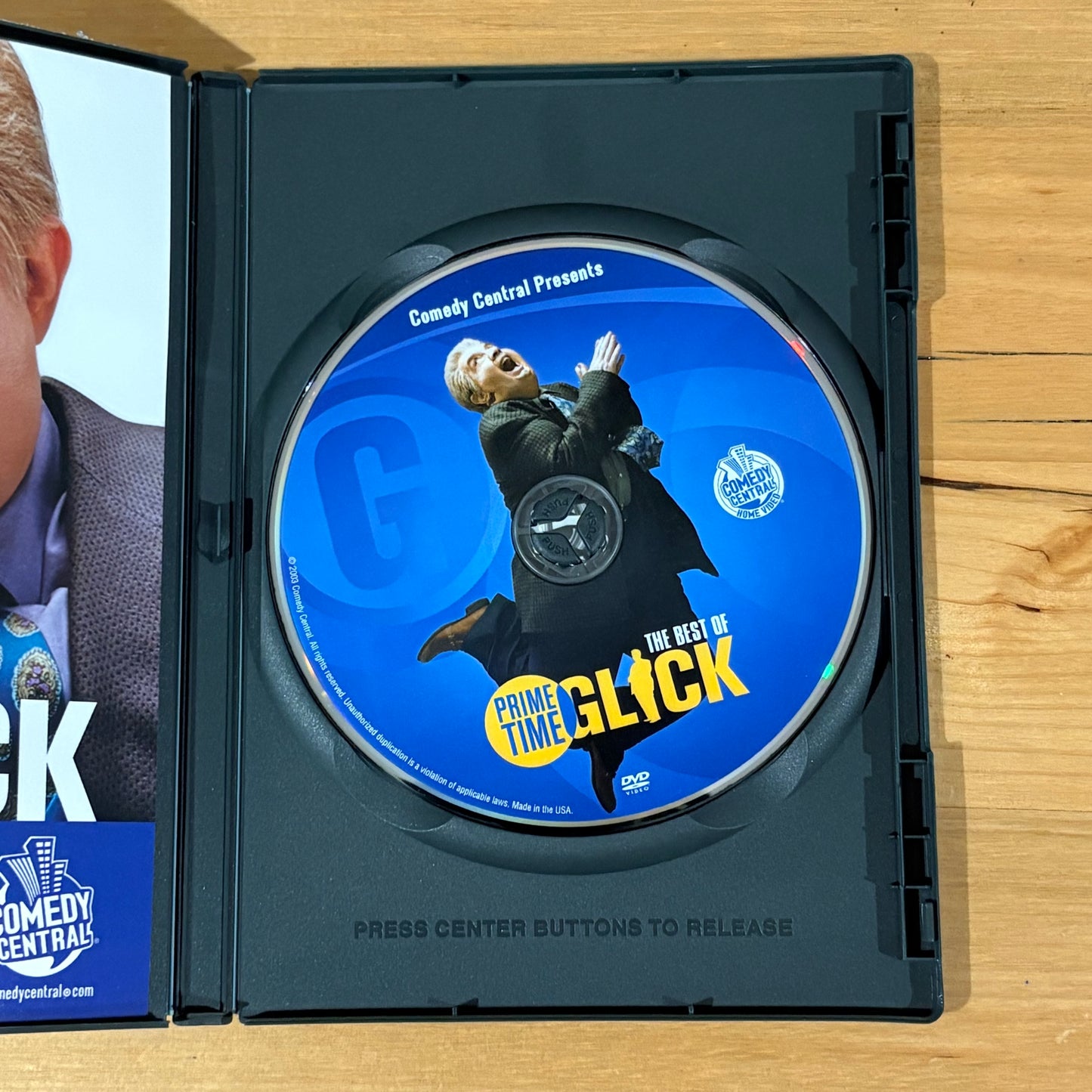 The Best of Primetime Glick DVD Comedy Central 2003 NTSC 1 VGC