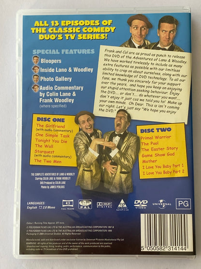 Lano & Woodley DVD 3 Pack Bundle Australian Comedy PAL 4 VGC