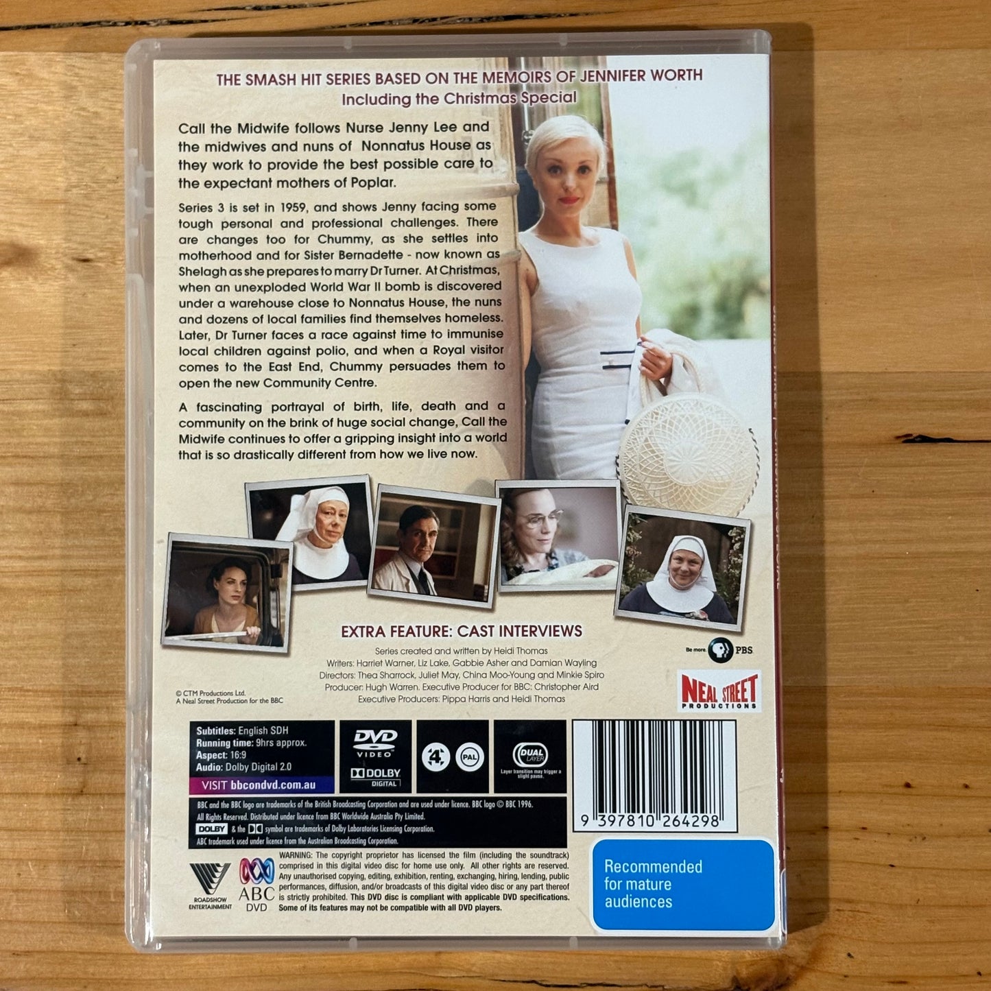 Call The Midwife Series 1-6 DVD BBC British Drama PAL 4 VGC Series 4 is new