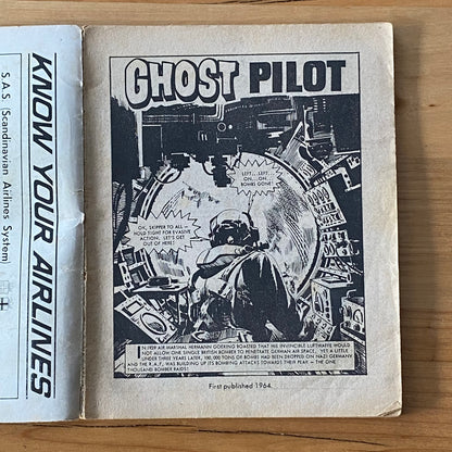 Commando War Comic #643 Ghost Pilot 1972
