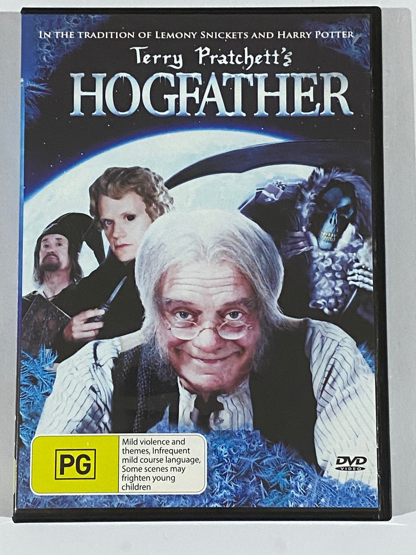 Terry Pratchett's Hogfather DVD David Jason PAL ALL VGC