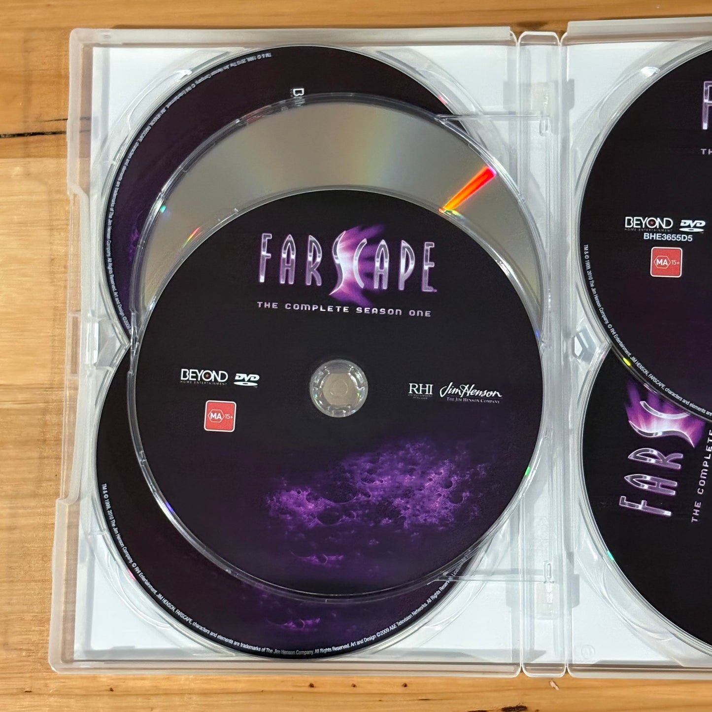 Farscape Complete Season 1 DVD Sci-Fi 6-Disc PAL 4 VGC
