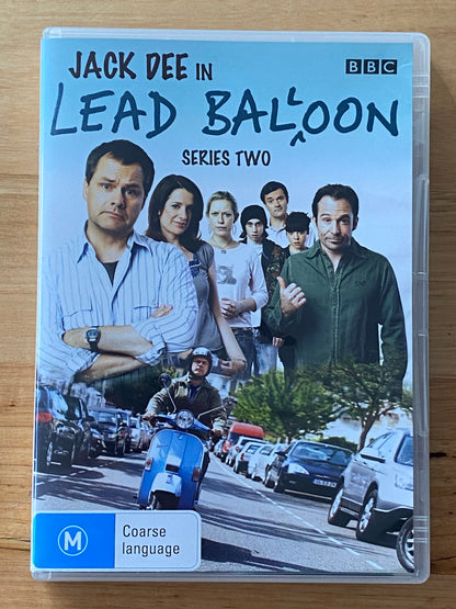 Lead Balloon Series 2 DVD BBC Comedy Jack Dee 2-Disc Set PAL 4 VGC