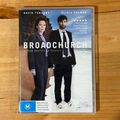 Broadchurch Series 1-3 Complete DVD Olivia Colman David Tennant PAL 4 VGC