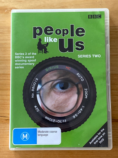 People Like Us Series 1 & 2 DVD BBC Comedy Mockumentary PAL 4 VGC