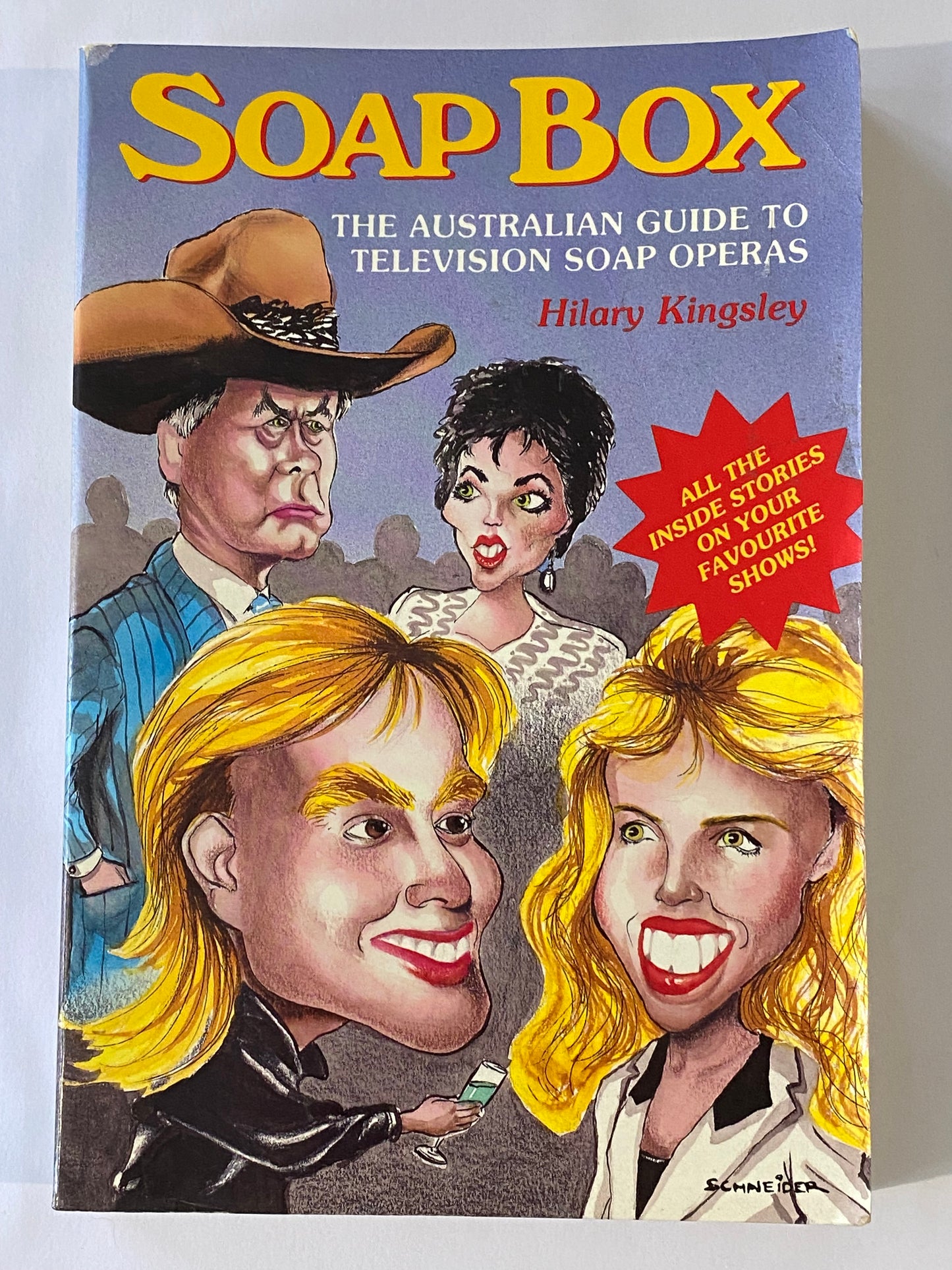 Soap Box The Australian Guide To TV Soap Operas Paperback Hilary Kingsley GD