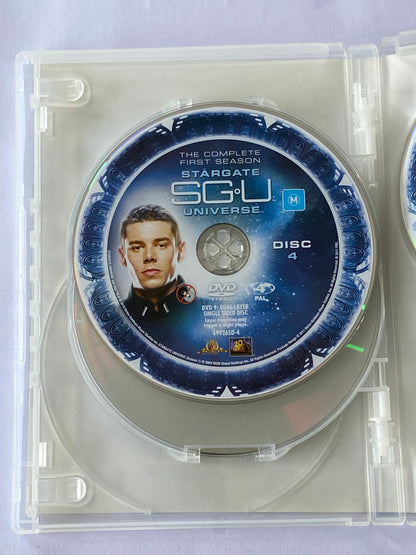 Stargate SG:U Extended Pilot & Complete First Season DVD PAL 4 VGC