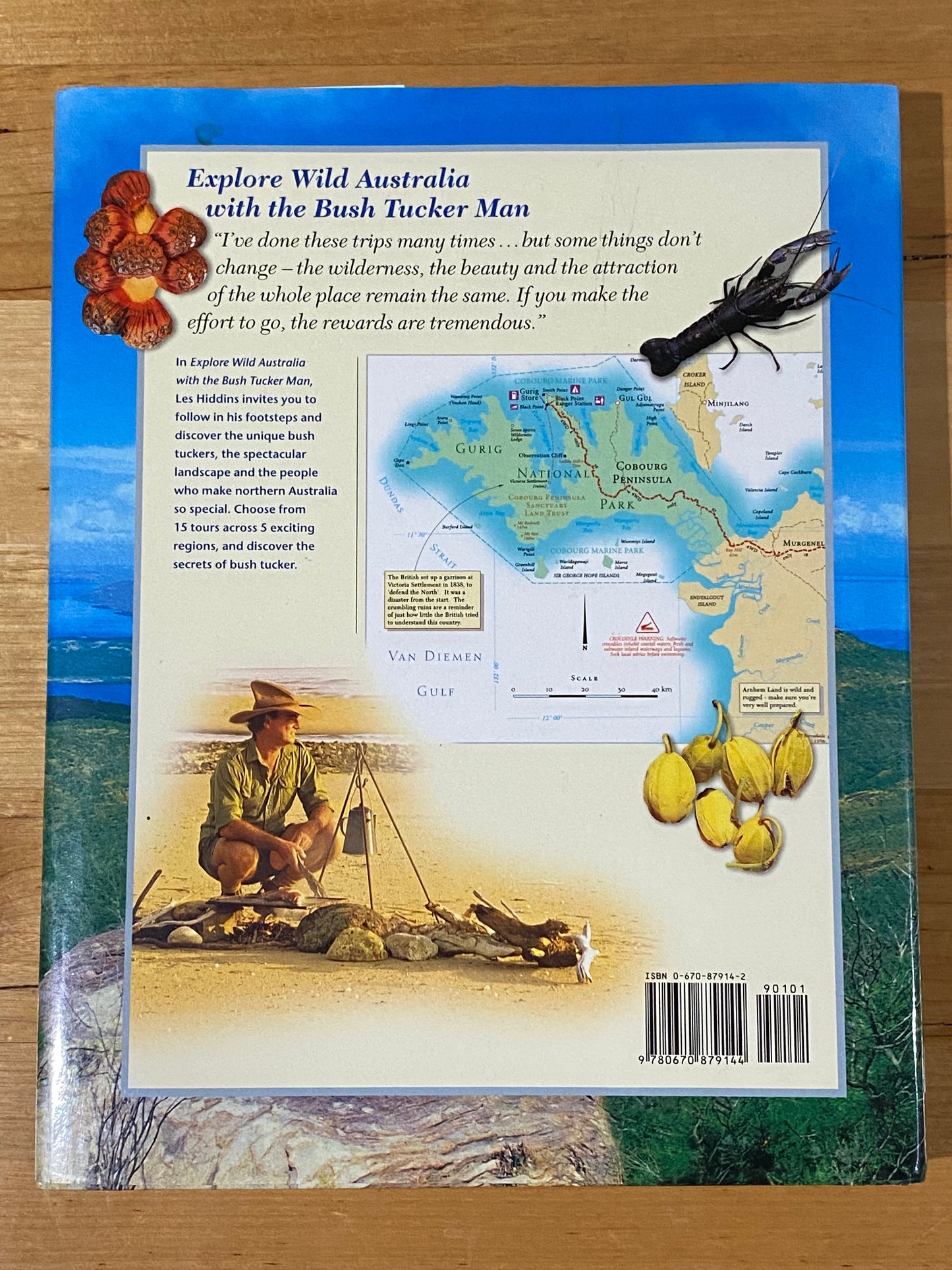 Bush Tucker Man Les Hiddins 3 Book Bundle Hardcover ABC Books GD