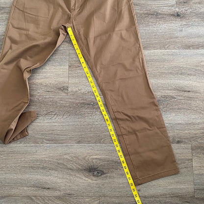 Tarocash Men’s Pants Mustard Sz 42-inch Waist Regular Zip Fly New With Tags