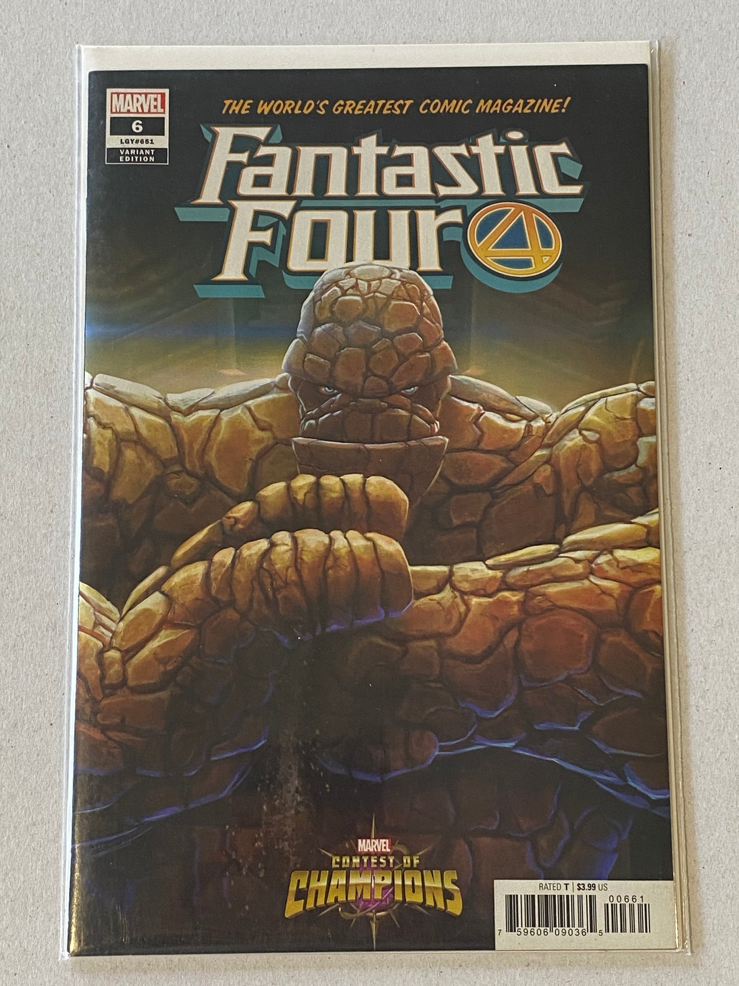 Fantastic Four (2018) #6 Contest of Champions Variant NM