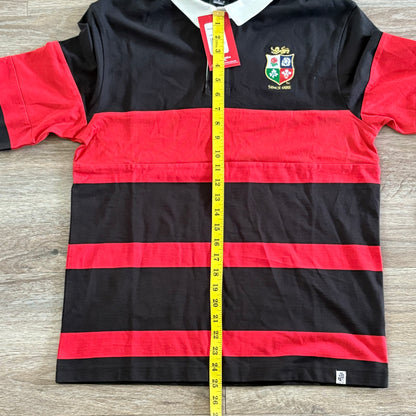 British and Irish Lions Polo Shirt Size Medium Long Sleeve NWT