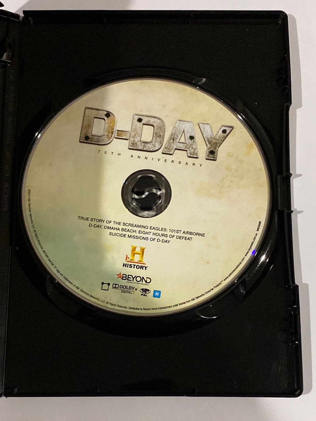 D-Day 70th Anniversary Commemorative Gift Set DVD 4-Disc Set History Channel VGC