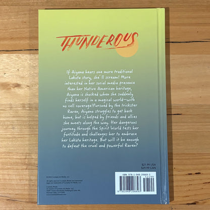 Thunderous Hard Cover Graphic Novel Curiosity Books 2022 New Unread