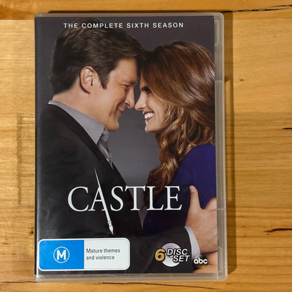 Castle Seasons 1-8 Complete DVD Nathan Fillion US Police Drama PAL 4 VGC