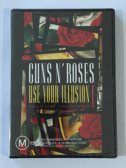 Guns N' Roses Use Your Illusion DVD Live In Tokyo 1992 PAL ALL Brand New Sealed