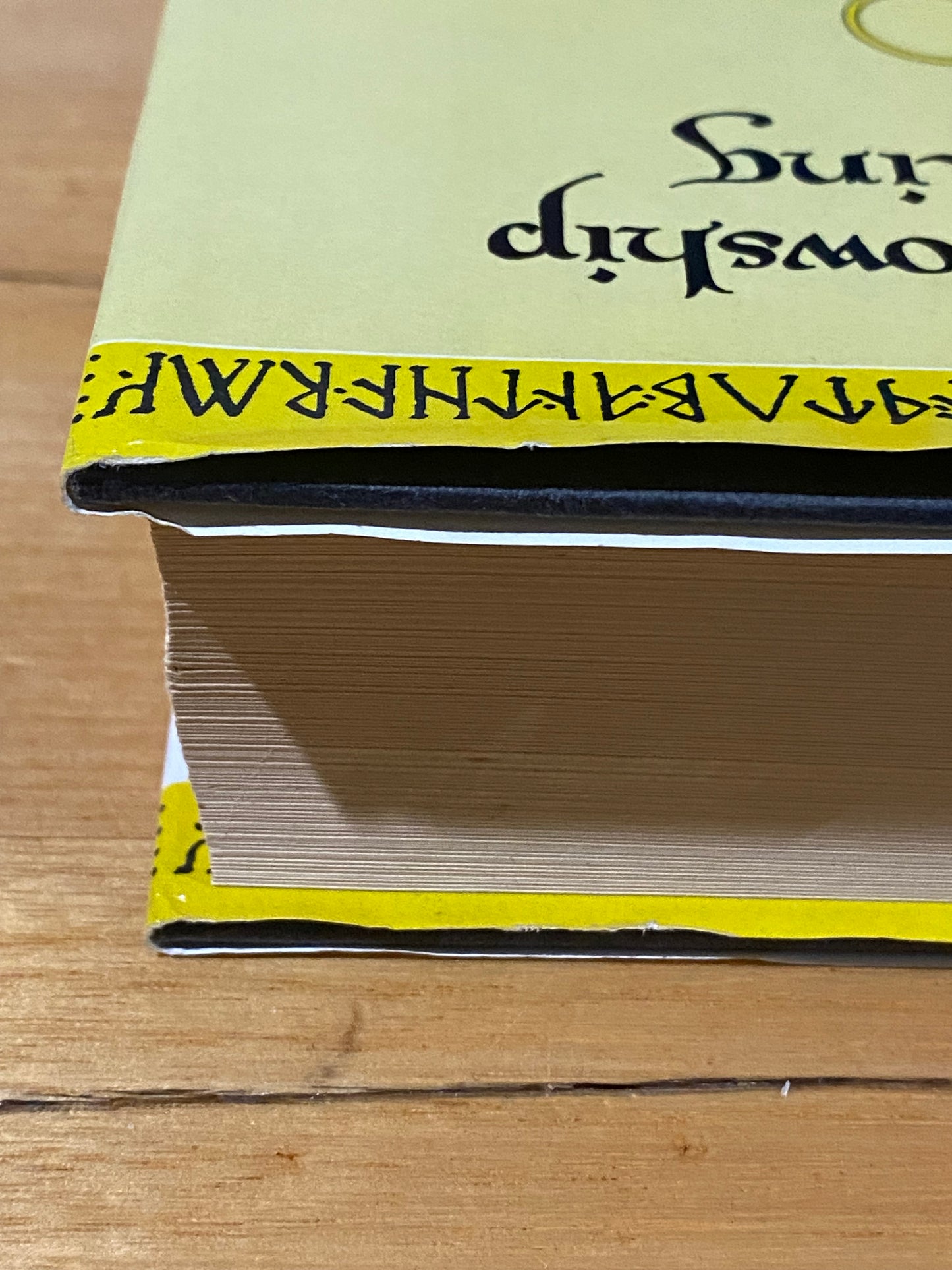 The Fellowship Of The Ring by J.R.R. Tolkien 1991 Hardcover GD