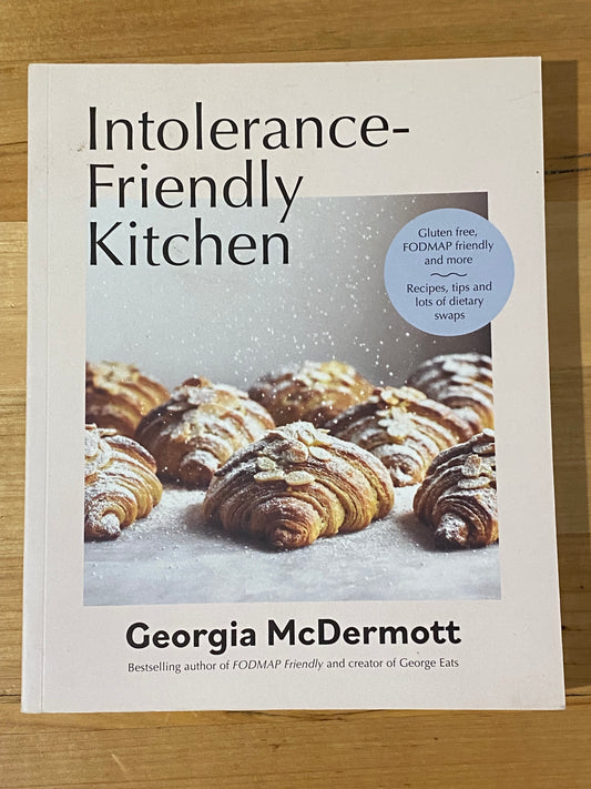 Intolerance-Friendly Kitchen by Georgia McDermott FODMAP Recipes Paperback 2022 GD