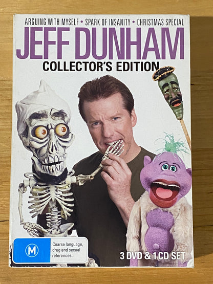 Jeff Dunham Collector's Edition DVD Boxset 4-Disc Set PAL 4 VGC