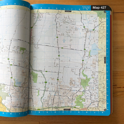 RACV VicRoads Country Streets Directory Of Victoria Edition 7 Paperback GD