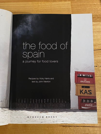 The Food Of Spain Paperback Book A Journey For Food Lovers GD