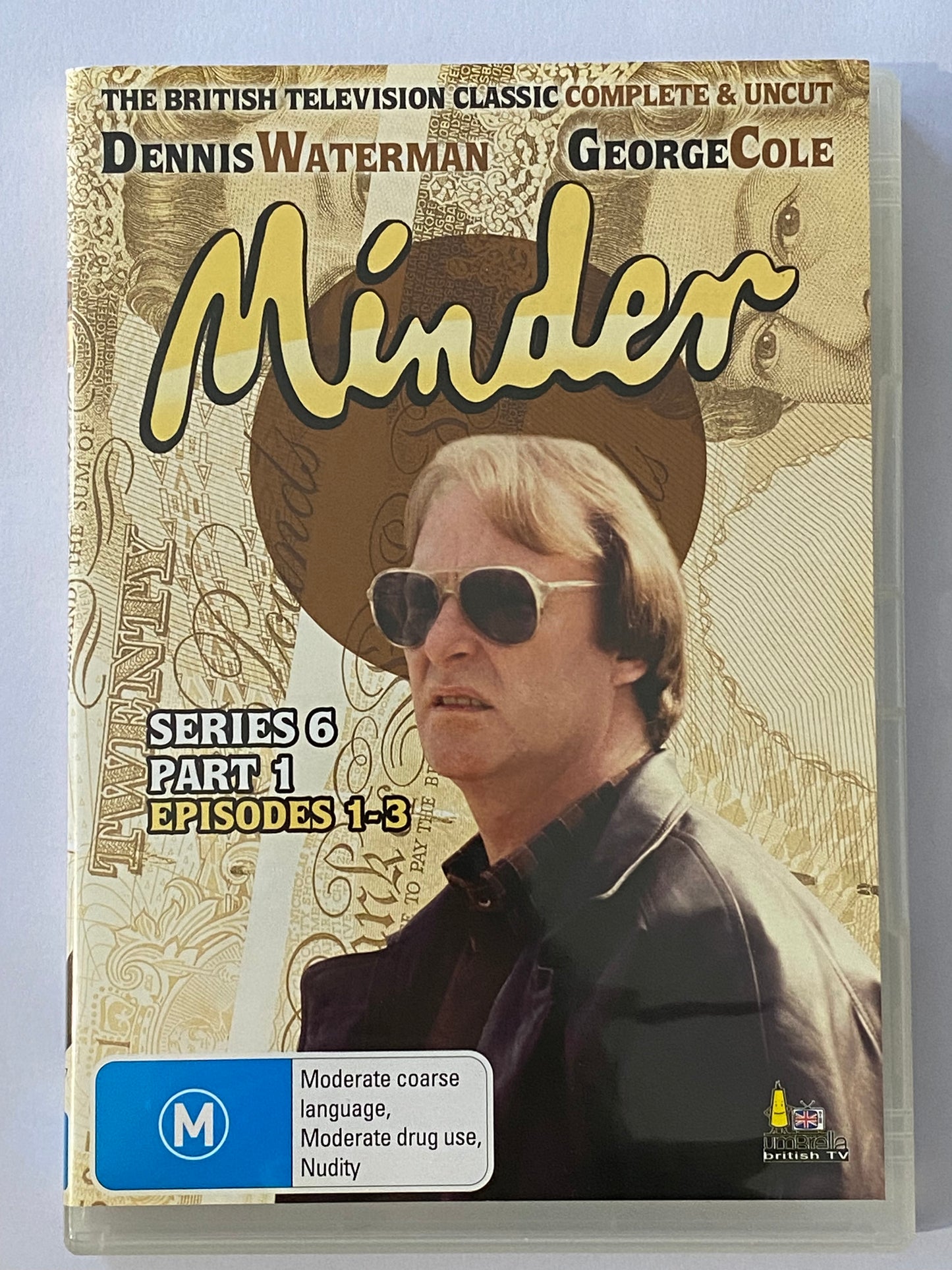 Minder 12 DVD Bundle Dennis Waterman George Cole Clasic British Drama PAL 4 VGC