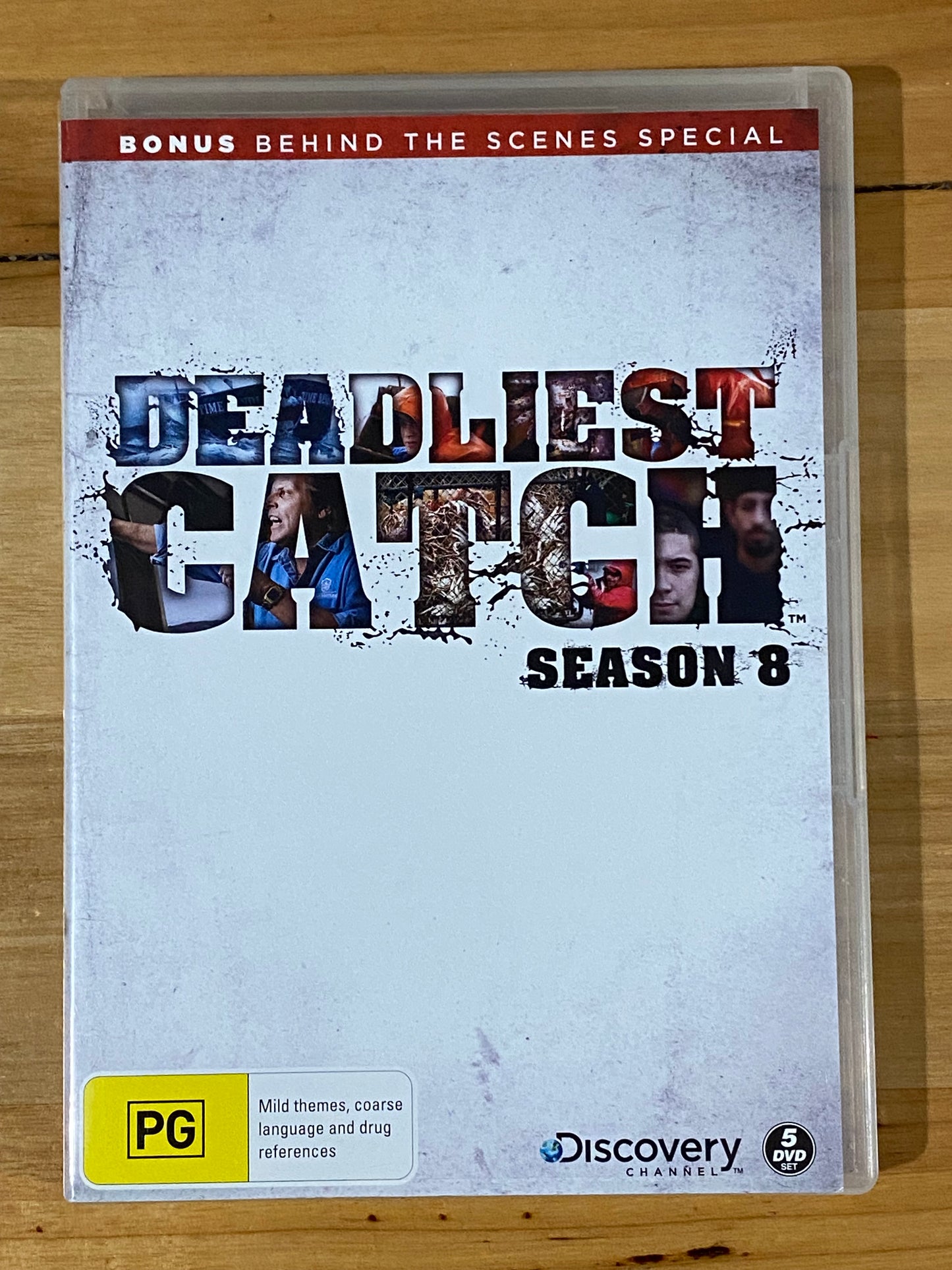 Deadliest Catch Season 1-11 DVD Discovery Channel PAL 4 VGC