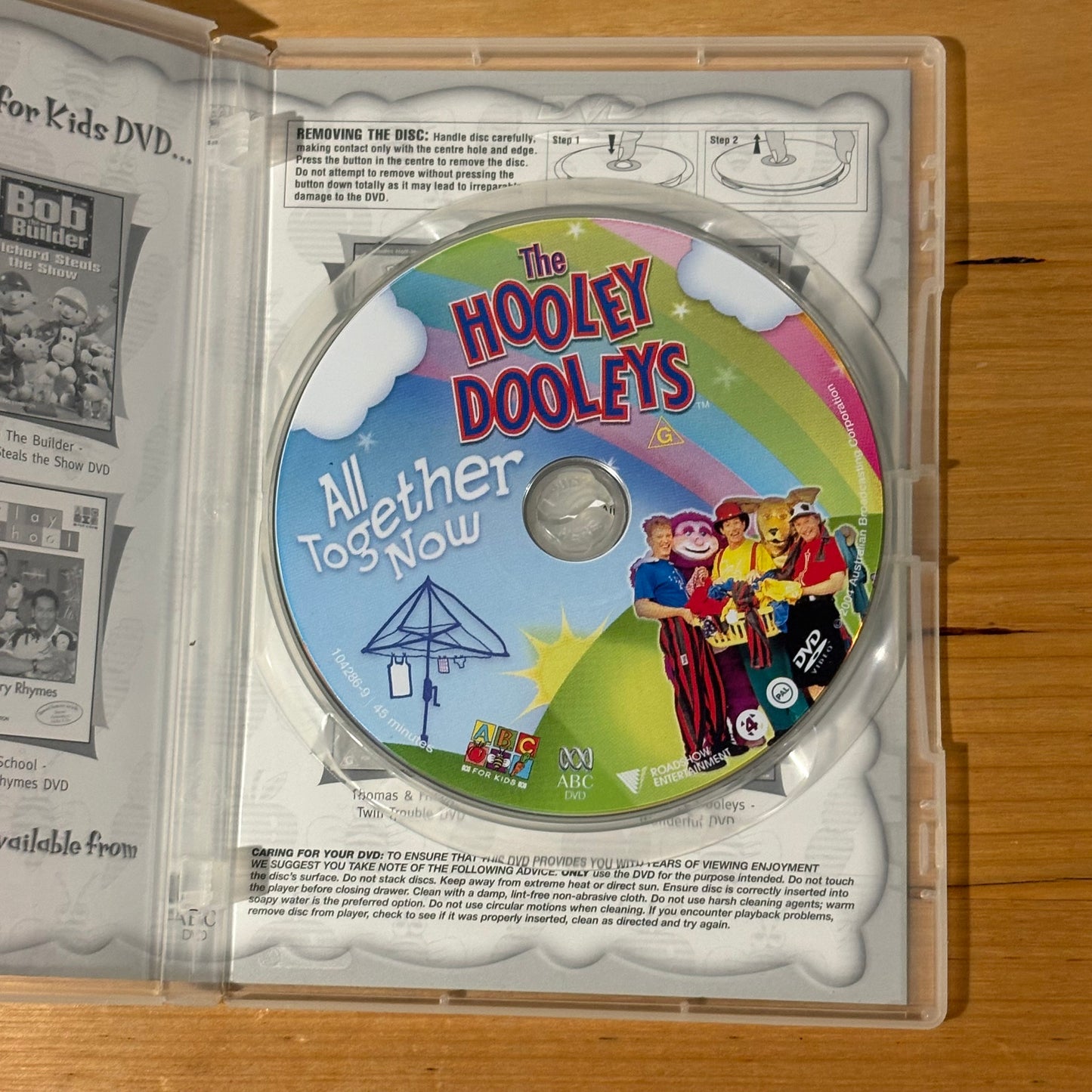 The Hooley Dooleys All Together Now DVD PAL 4 VGC