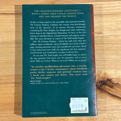 The Tenth Insight Holding The Vision by James Redfield Paperback 1999 GD