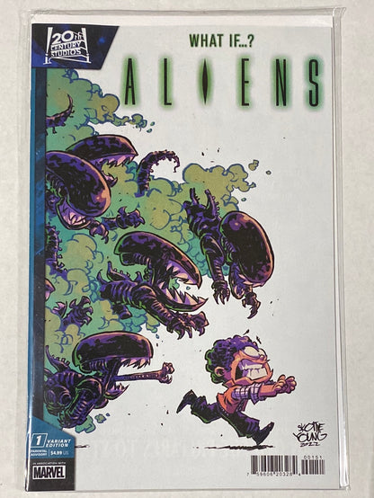 ALIENS WHAT IF (2024) #1 SKOTTIE YOUNG VARIANT